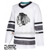 Chicago Blackhawks Hockeydrakt Blank Hvit 2019 NHL All-Star Adidas Authentic - Barn